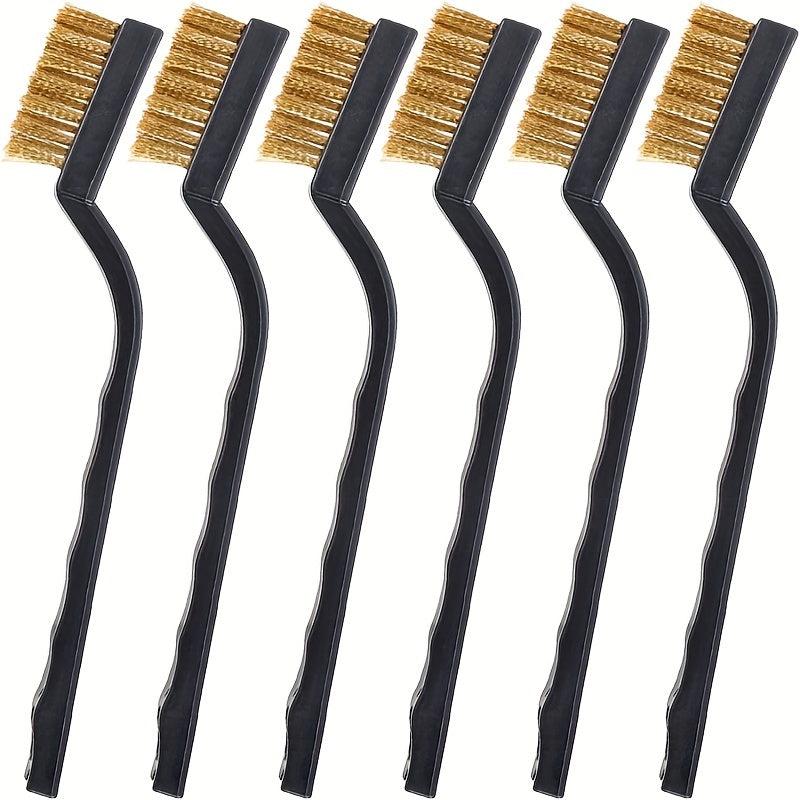 Stainless Steel Wire Brush Curved Handle Masonry Brush