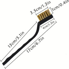 Stainless Steel Wire Brush Curved Handle Masonry Brush