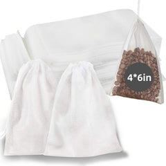 100pcs 200pcs Disposable Tea Filter Bags 4 6in 10 Safe Natural Tea Bags