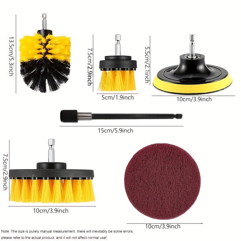 Drill Brush Set Bathroom and Kitchen Accessories - Cleaning Supplies