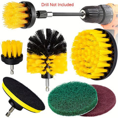 Drill Brush Set Bathroom and Kitchen Accessories - Cleaning Supplies