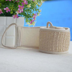 Exfoliating Bath Scrub Washcloth Towel Double Side Body Sponge Loofah Towel
