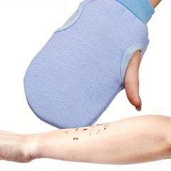 Exfoliating Shower Gloves Mitt Washcloth Bath Gloves Double Sided Scrubber
