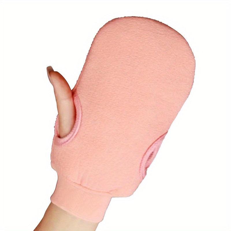 Exfoliating Shower Gloves Mitt Washcloth Bath Gloves Double Sided Scrubber