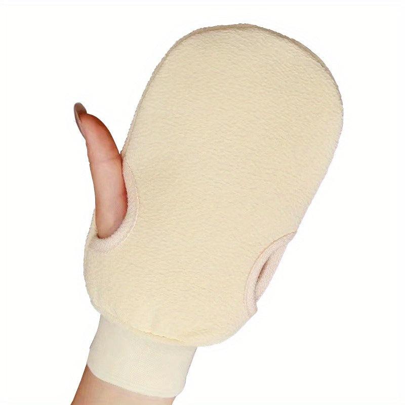 Exfoliating Shower Gloves Mitt Washcloth Bath Gloves Double Sided Scrubber