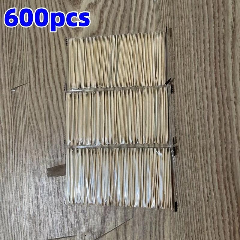Bamboo Toothpicks Multifunctional Dental Cleaning Fruit Forks