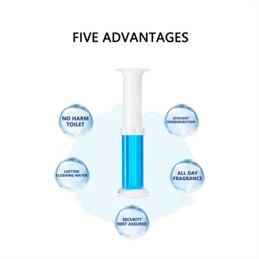 6pcs Toilet Cleaning Gel Flower Stamp - Toilet Gel Flower Scented Deodorant