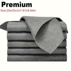 5pcs Magic Glass Wiping Rags Multifunctional Car Cleaning Cloths