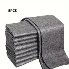 5pcs Magic Glass Wiping Rags Multifunctional Car Cleaning Cloths