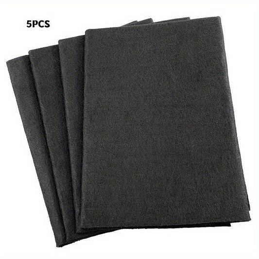 5pcs Magic Glass Wiping Rags Multifunctional Car Cleaning Cloths