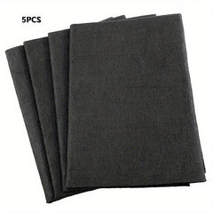 5pcs Magic Glass Wiping Rags Multifunctional Car Cleaning Cloths