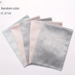 10pcs Fish Scale Glass Wiping Cloth Microfiber Housework Cleaning Kitchen Towel