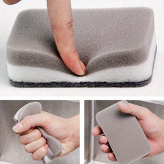 10pcs Cleaning Sponge Double Sided Scouring Pad Multifunctional Kitchen Sponge