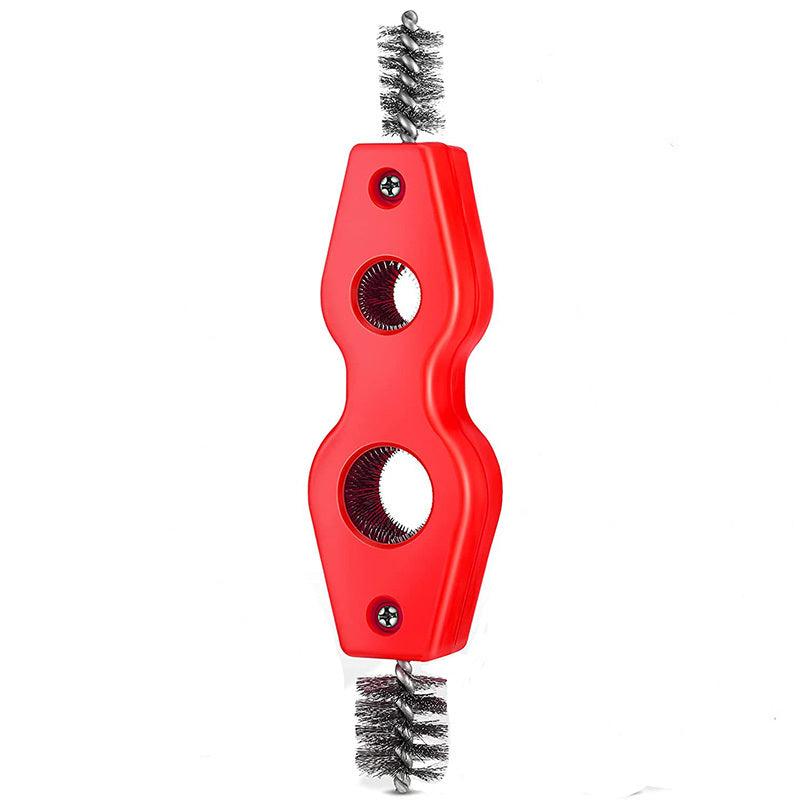 Copper Pipe Cleaner 4 In 1 Tubing Brush Thread Cleaner Plumber Tool