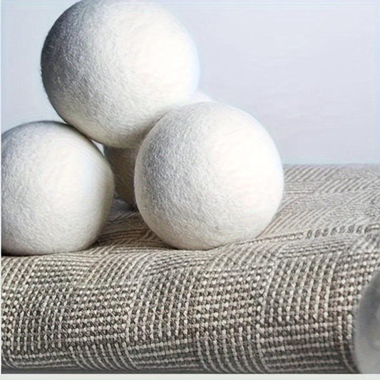 3pcs Wool Laundry Dryer Ball Reusable - Fabric Softener Ball