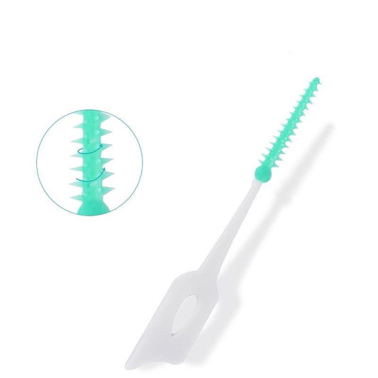 150pcs Silicone Dental Seam Cleaning Brush Dental Gap Brush