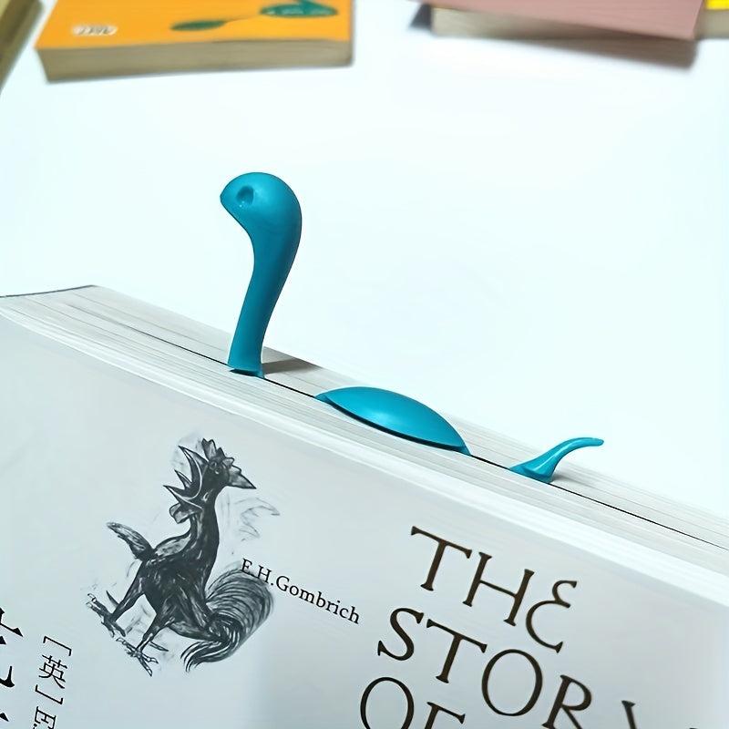 Creative Lake Monster Bookmark - Cute Dinosaur Page Clip