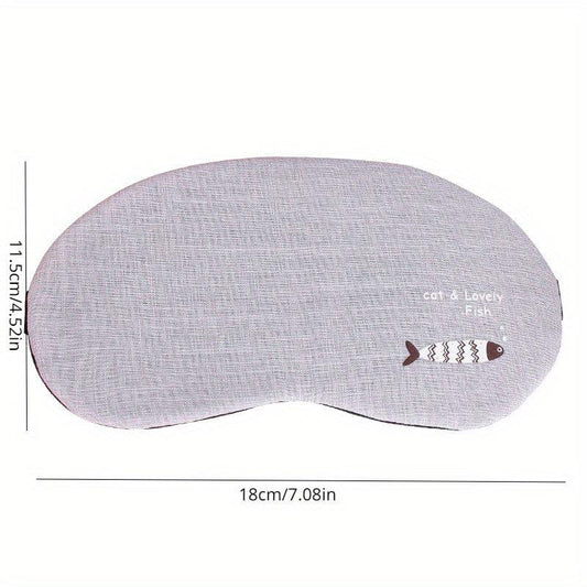 Fish Sleep Eye Mask Ice Bag Light Blocking Breathable Winter Summer