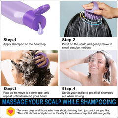 Exfoliating Silicone Body Scrubber Easy to Clean Lathers Well