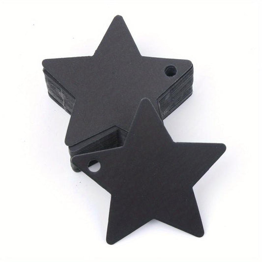 100pcs Five pointed Star Christmas Wedding Label Party Gift Card