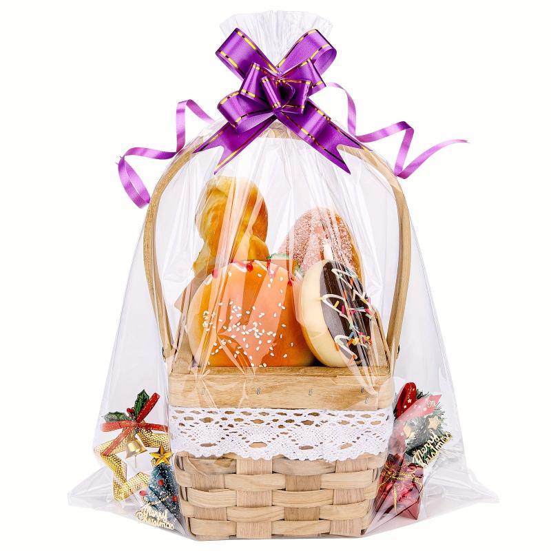 50pcs Cellophane Bags for Pastry Candy Popcorn Dessert Chocolate Party Favors
