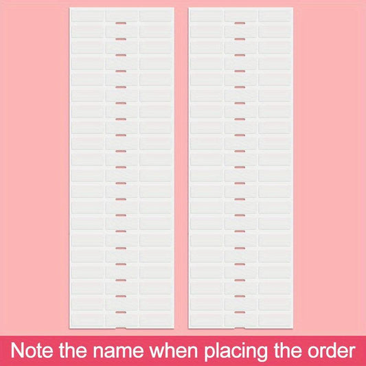 Transparent Name Stickers Waterproof Essential Gear For School Supplies