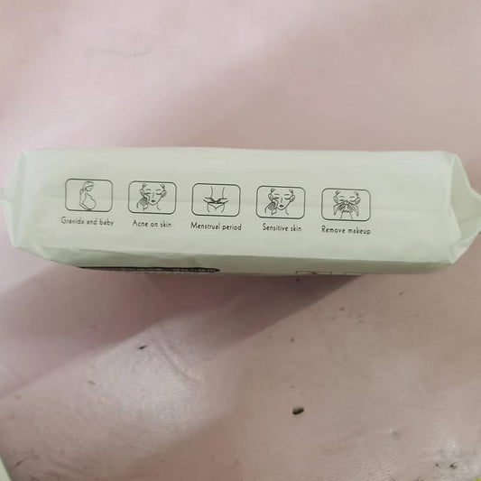 Cotton Face Towel Thickened Soft Makeup Remover 50 Sheets