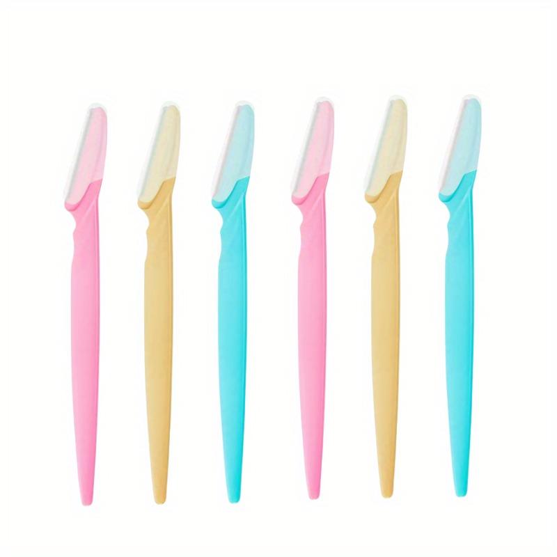 6pcs Precision Eyebrow Razor Shaver For Women And Men