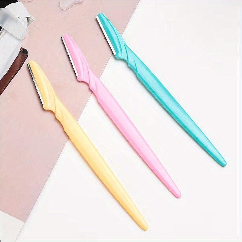 6pcs Precision Eyebrow Razor Shaver For Women And Men