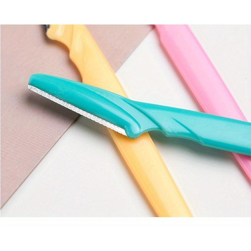 6pcs Precision Eyebrow Razor Shaver For Women And Men