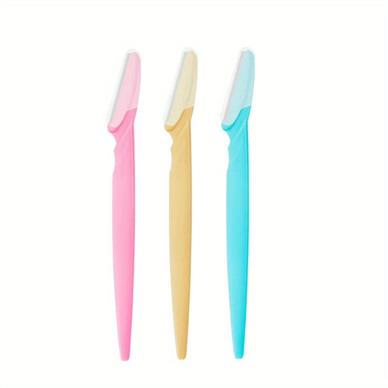 6pcs Precision Eyebrow Razor Shaver For Women And Men