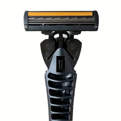 PEARLMAX Classic Razor Retro Wet Shaving Safety Razor Stainless Steel Blade