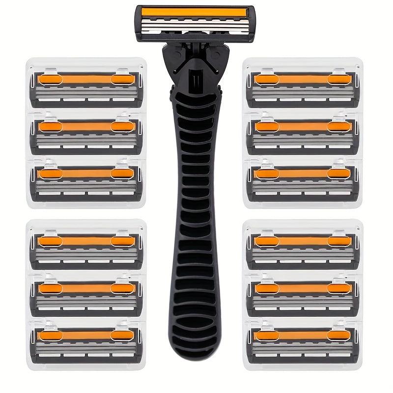 PEARLMAX Classic Razor Retro Wet Shaving Safety Razor Stainless Steel Blade