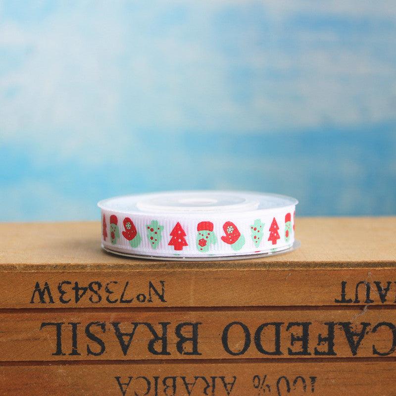 Christmas Gift Ribbon Snowflake Year Gift Ribbon Love Gift Ribbon