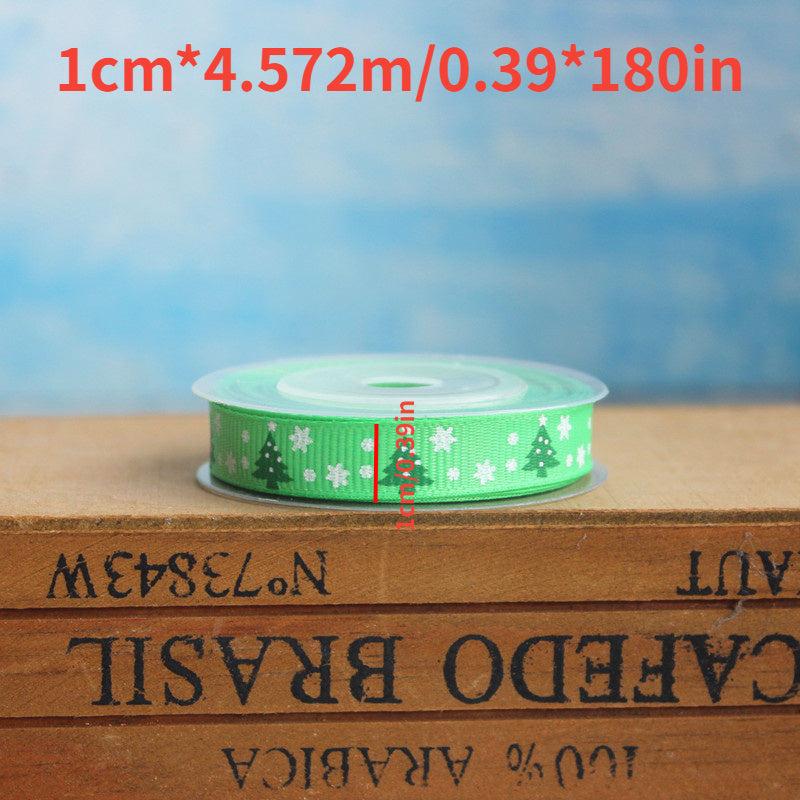 Christmas Gift Ribbon Snowflake Year Gift Ribbon Love Gift Ribbon