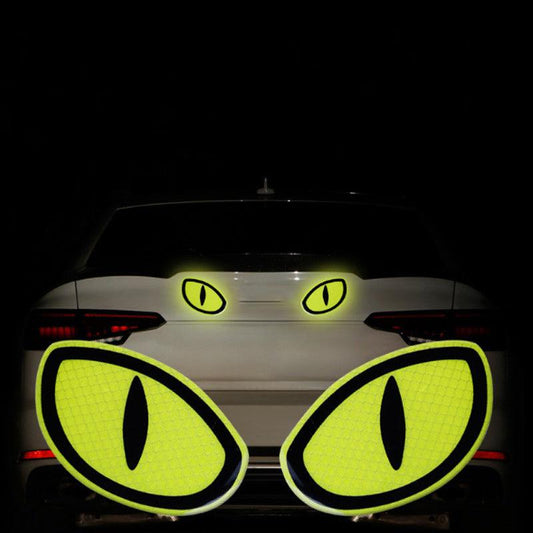 2pcs High Visibility Reflective Safety Tape for Cars Trucks Motorcycles