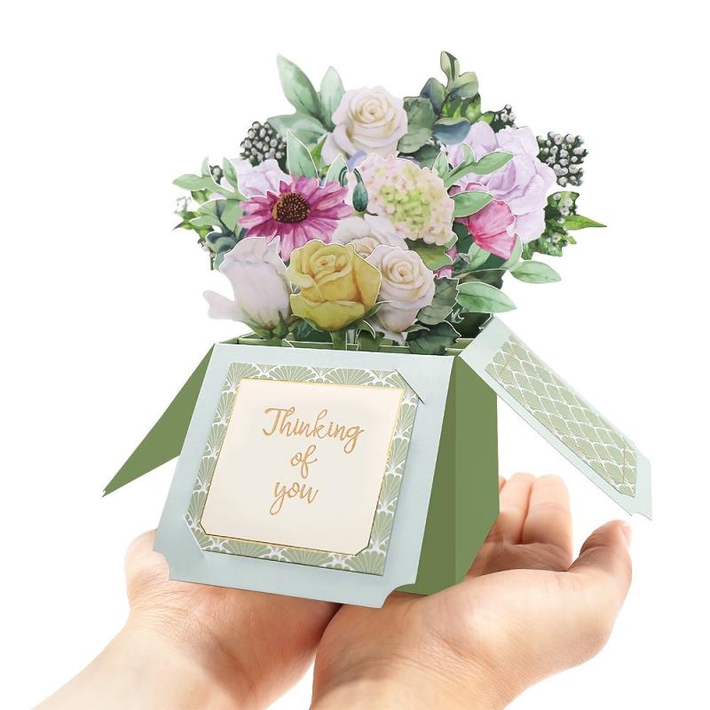 Floral Pop Up Card - Beautiful and Thoughtful Greeting Card