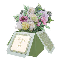 Floral Pop Up Card - Beautiful and Thoughtful Greeting Card
