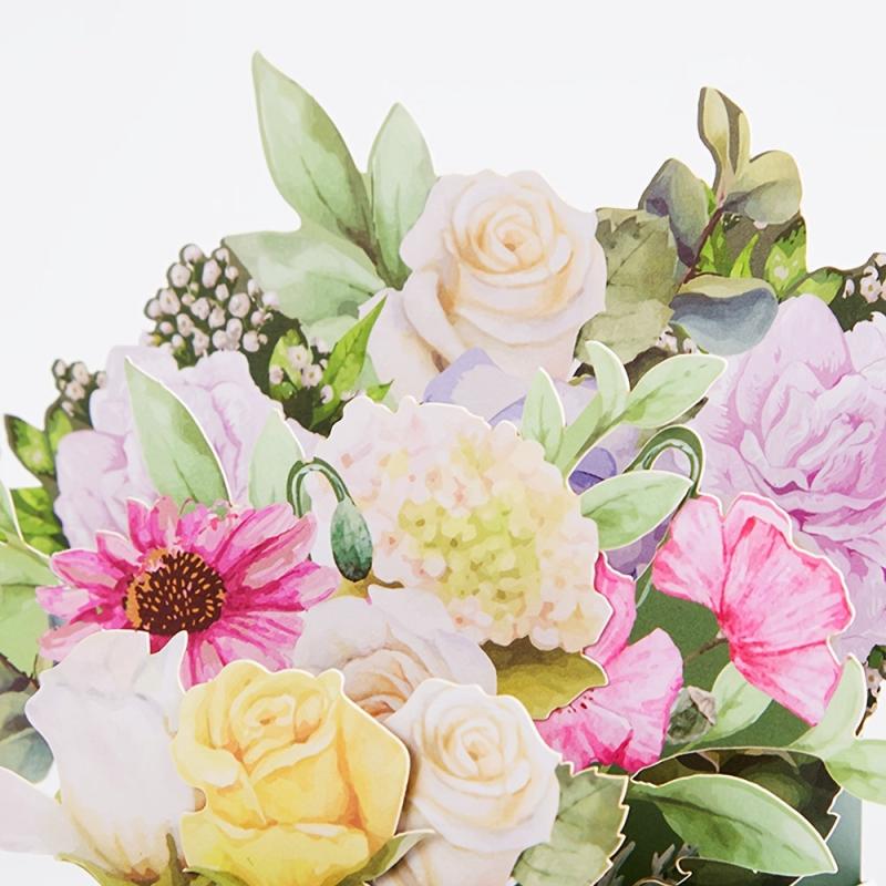 Floral Pop Up Card - Beautiful and Thoughtful Greeting Card