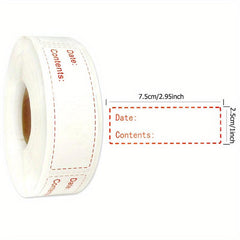 125pcs Kitchen Date Stickers for Food Storage