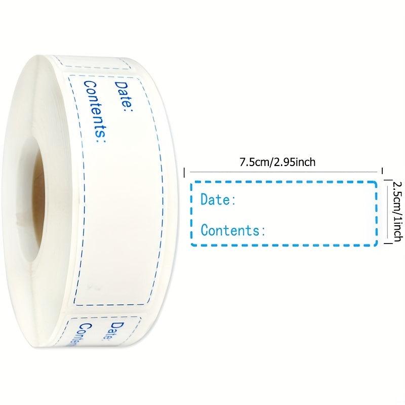 125pcs Kitchen Date Stickers for Food Storage