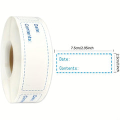 125pcs Kitchen Date Stickers for Food Storage