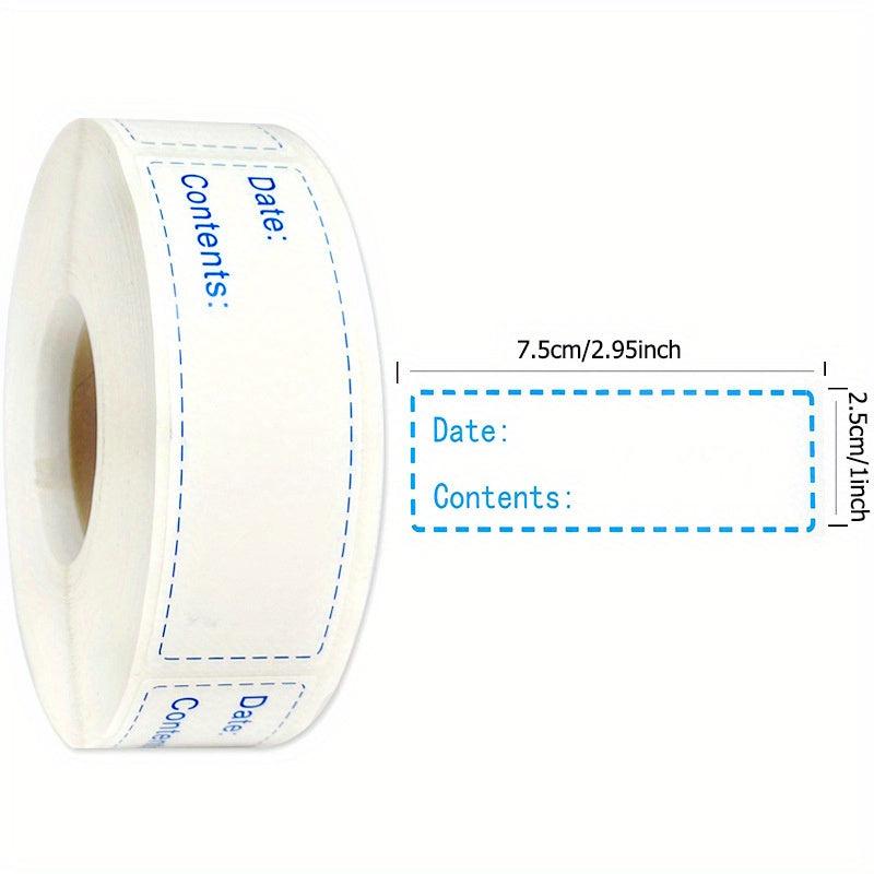 125pcs Kitchen Date Stickers for Food Storage