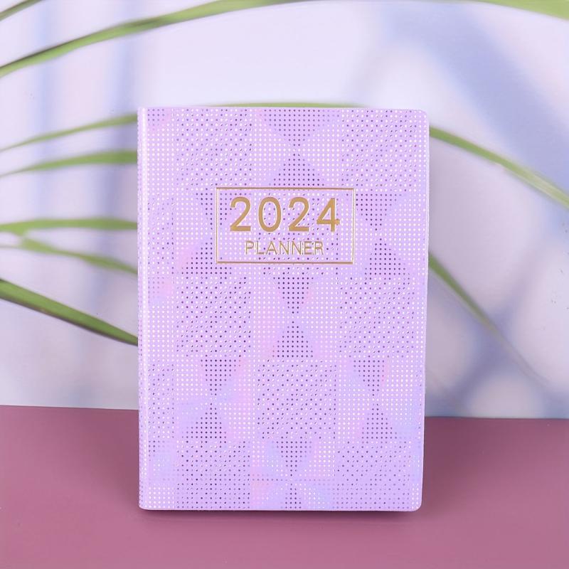 A7 Laser Colorful Cover Schedule Mini Pocket Notebook