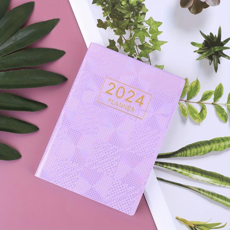 A7 Laser Colorful Cover Schedule Mini Pocket Notebook