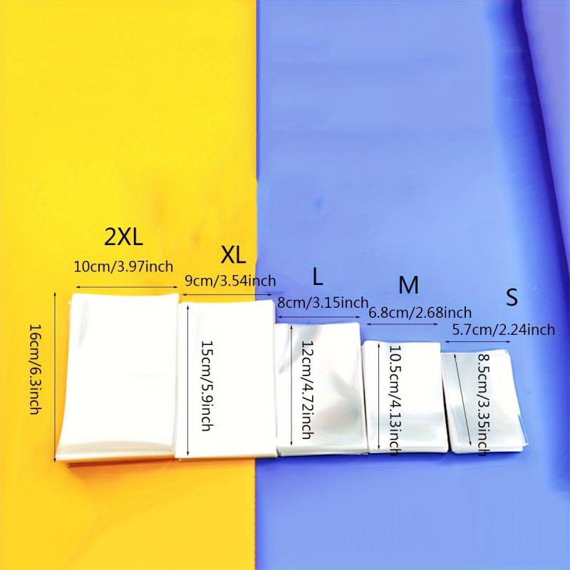 100pcs Transparent Lollipop Bag Candy Chocolate Snack Opp Bag