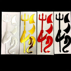 3D Devil Car Sticker Custom Demon Stickers Horns Car Styling Car Accessories