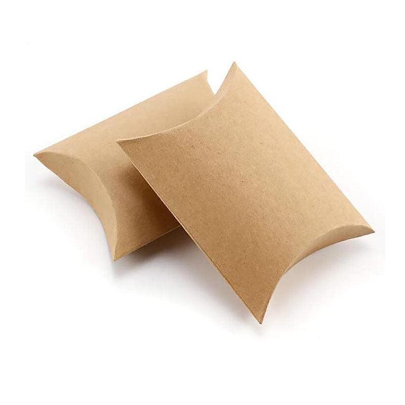 10pcs Paper Pillow Boxes for Candy Cookies - Bridal Birthday