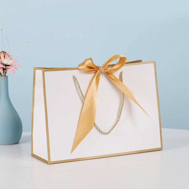 1pc Bow Gift Bag Small Business Supplies Party Wedding Birthday Gift Bag