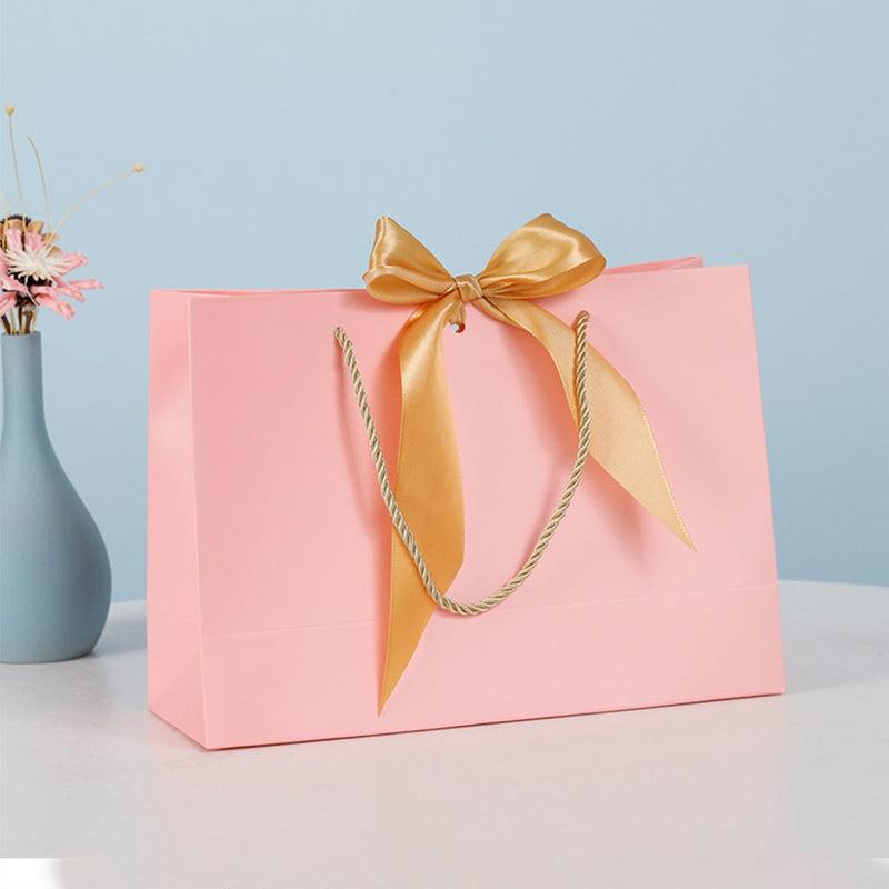 1pc Bow Gift Bag Small Business Supplies Party Wedding Birthday Gift Bag